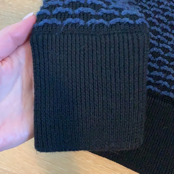 Vince Wool turtleneck striped jacket cardigan - Picture 8 of 14